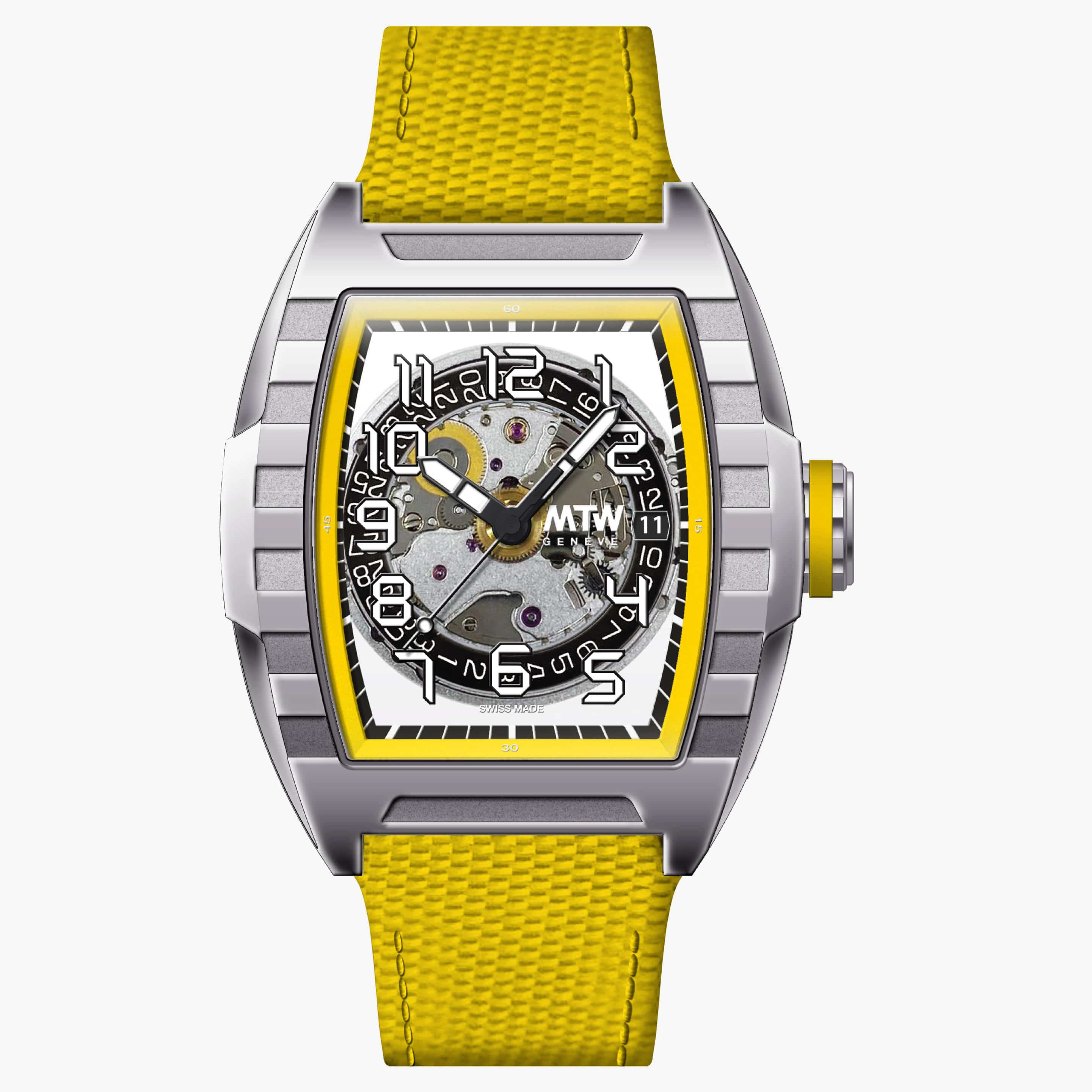 MT2 GTR rs acciaio giallo - MTW Genève Orologi svizzeri