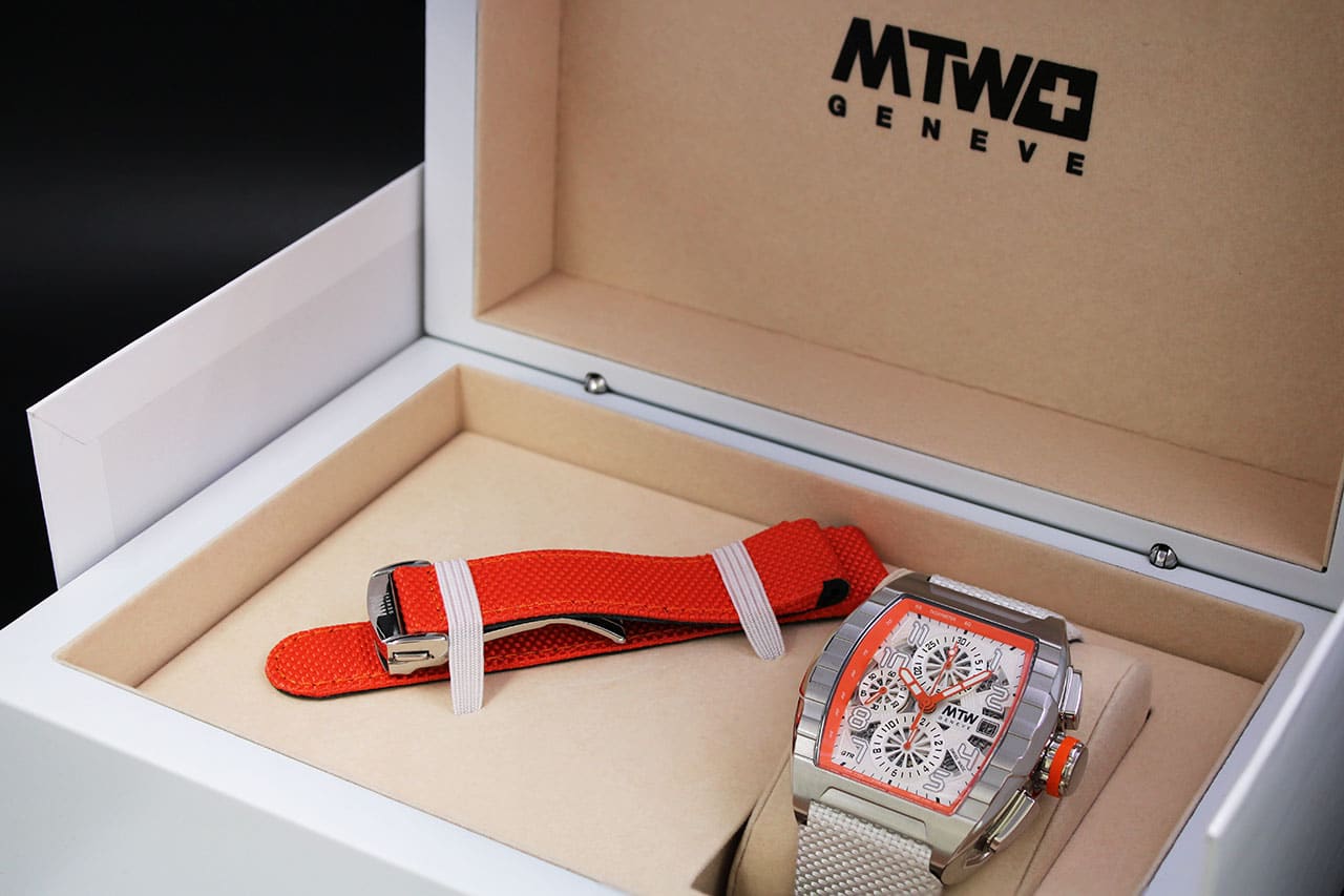 MT1 GTR EVO-2 ORANGE ICE - MTW Ginevra Swiss-made
